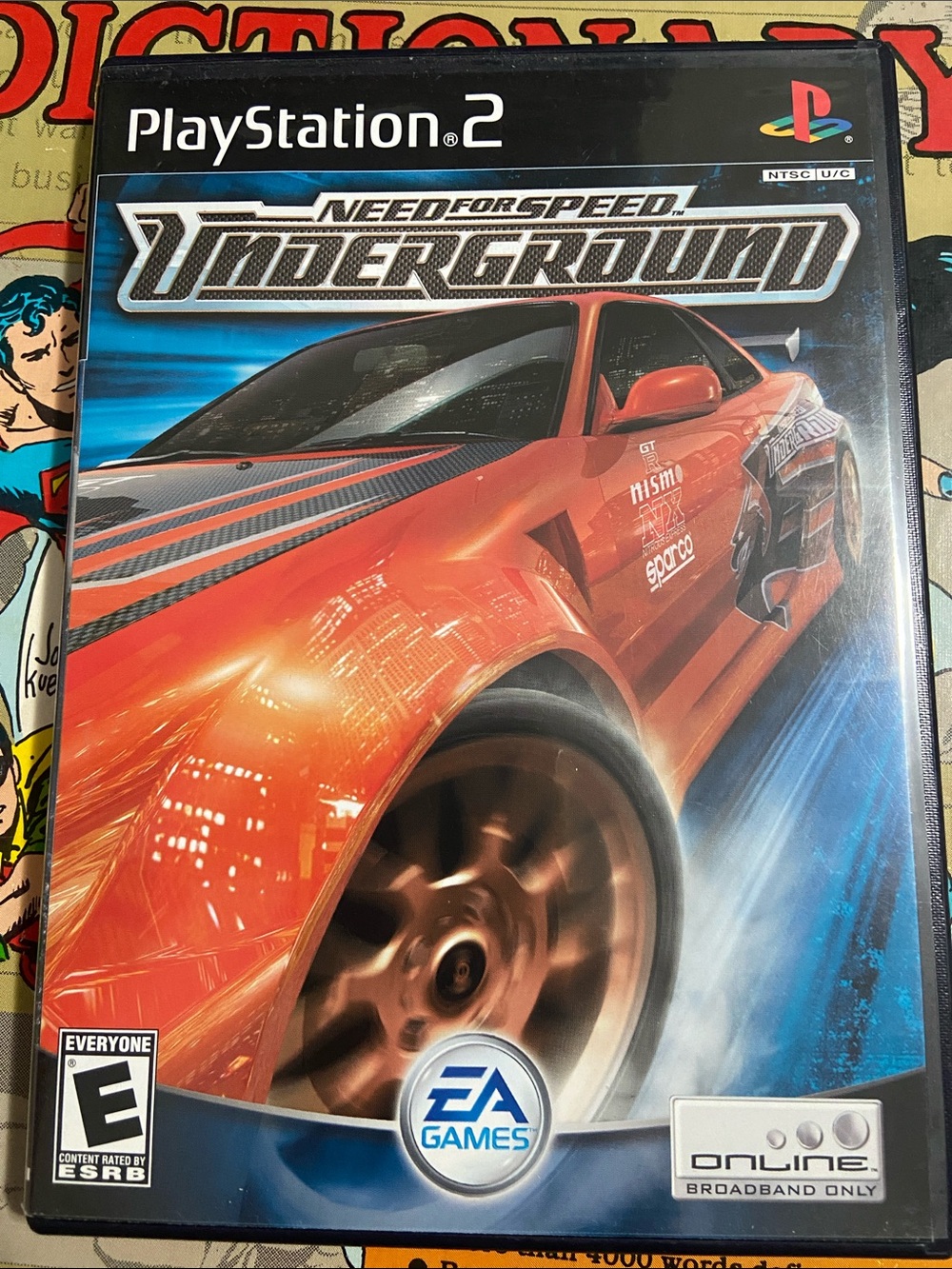 Need for Speed: Underground (Sony PlayStation 2, 2003) PS2 Complete CIB